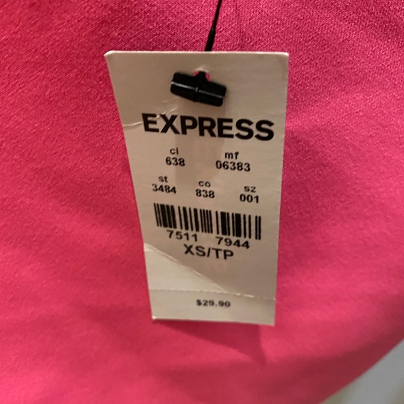 Hot pink crop top - Picture 4 of 4